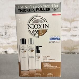 Nioxin System Kit 3 for Colored Treated Hair NIB